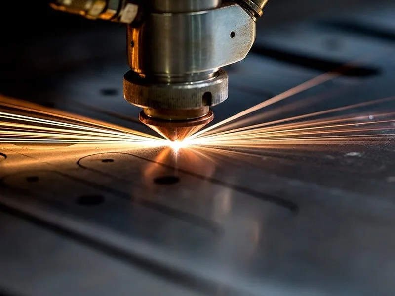 Corte a laser em chapa